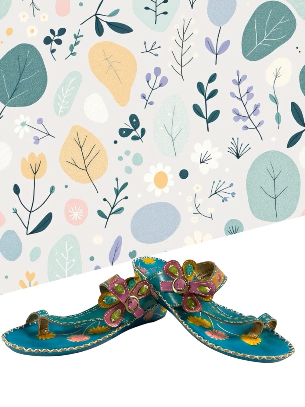L'Artiste Santorini Slide Sandal EU 38/US 7.5-8